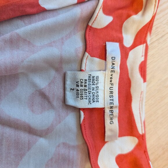 💖 Diane Von Furstenberg Silk Wrap Dress - Picture 2 of 2